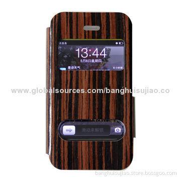 New Style Wooden and Bamboo Material Detachable Case for iPhone 4/4S, OEM Orders Welcomed
